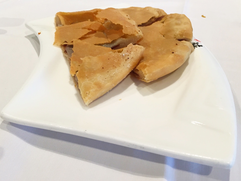 deep fried cake stuffed with red bean paste