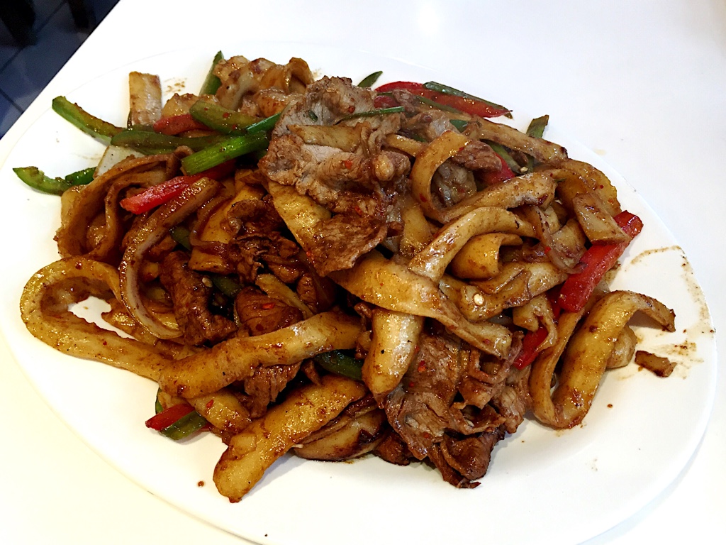 Cumin Lamb Stir-fried Noodles |