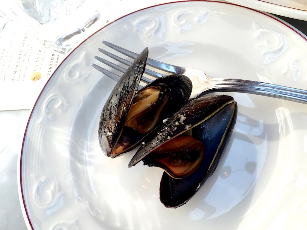 Fresh Saltspring Island mussels 