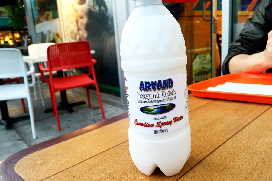 Yogurt Drink @ Donair Town on Robson