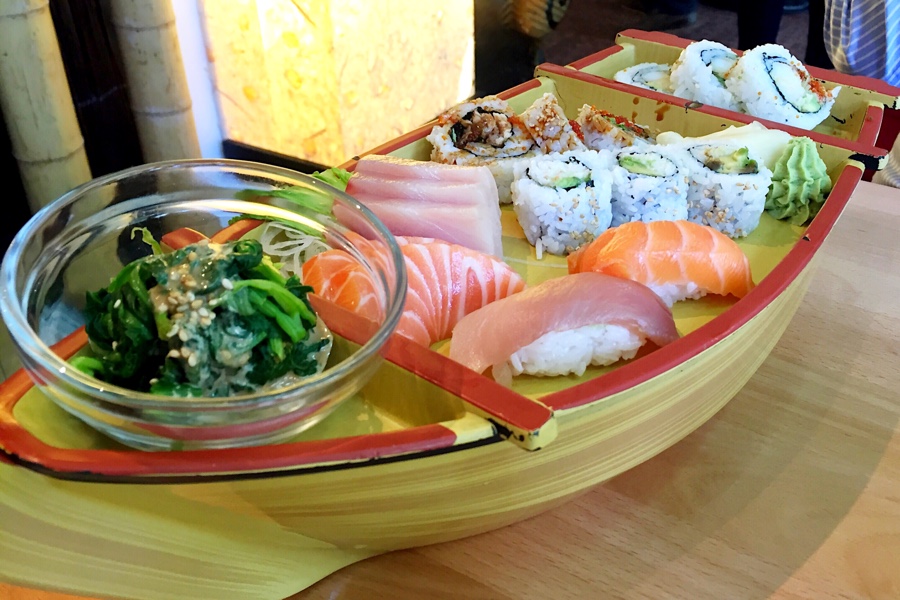Sushi and Sashimi Boat