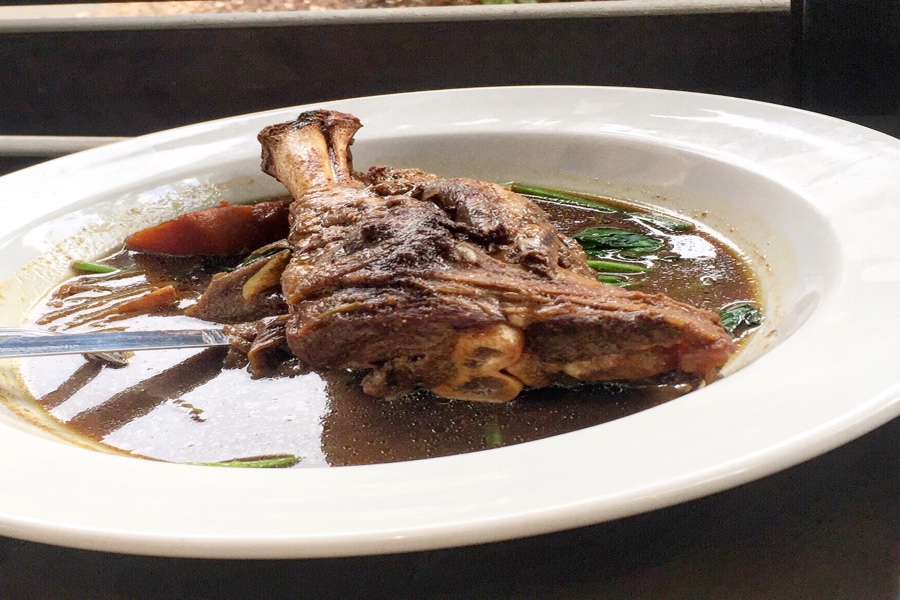 "braised lamb shank 'halal'"
