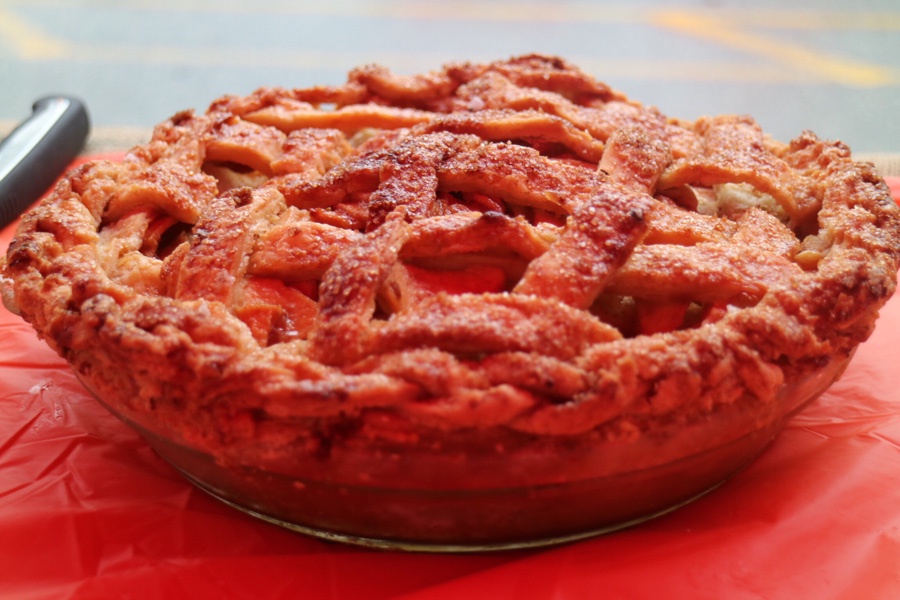 Salted Caramel Apple Pie