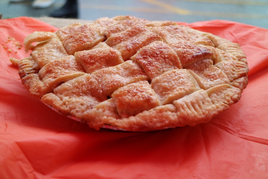 Salted Maple Apple Pie