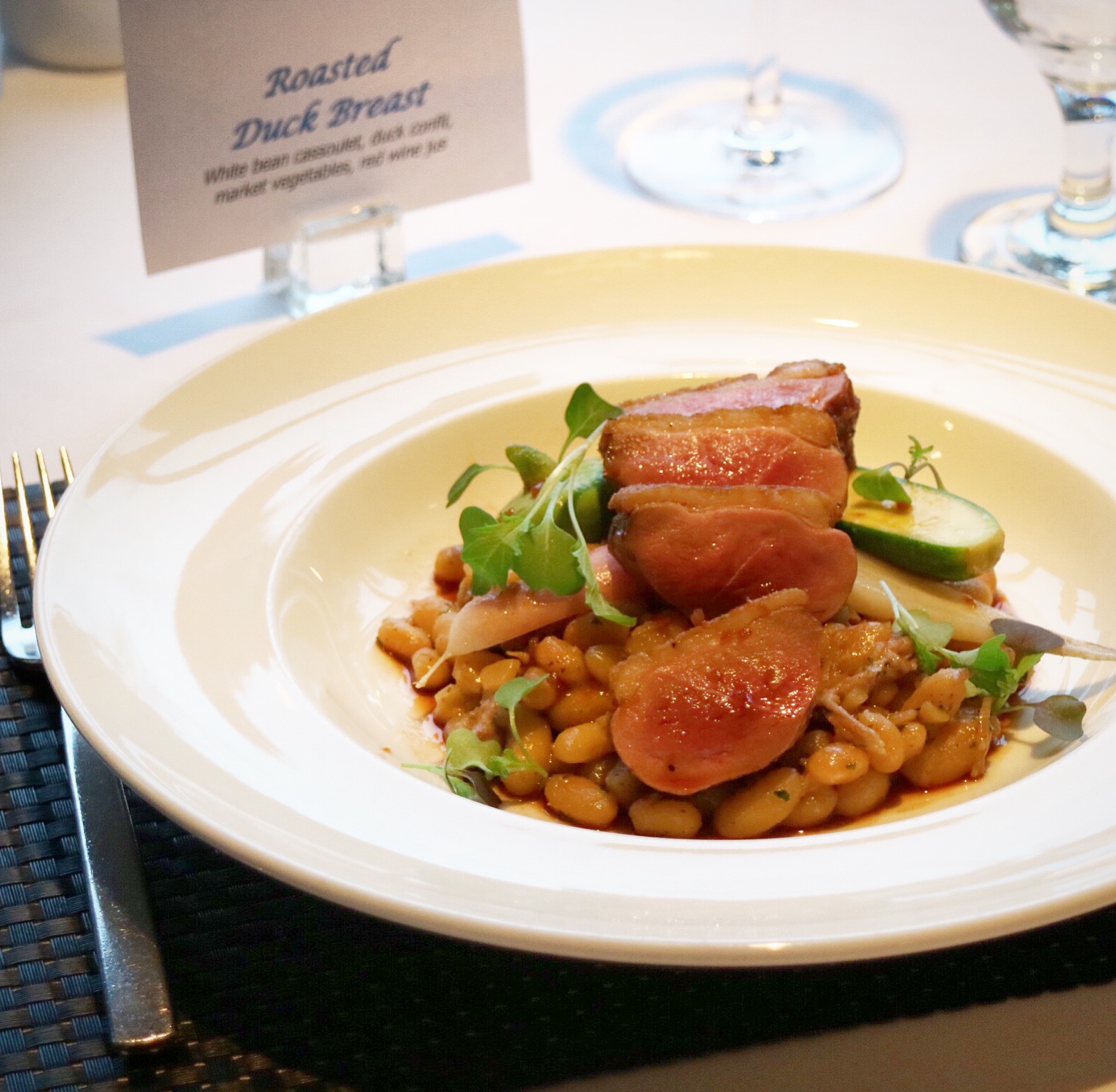 "roasted duck breast"