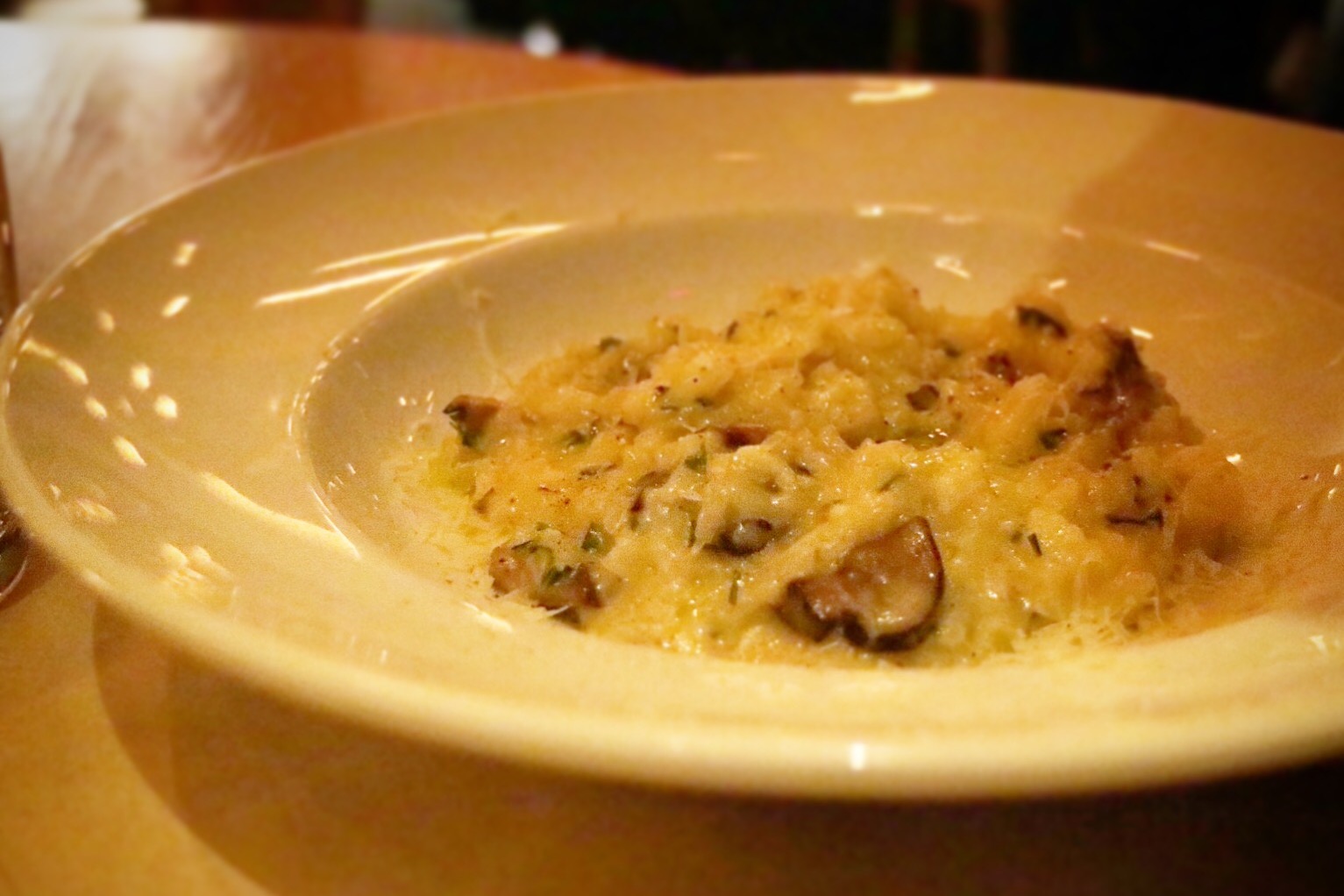 "Mushroom Risotto"