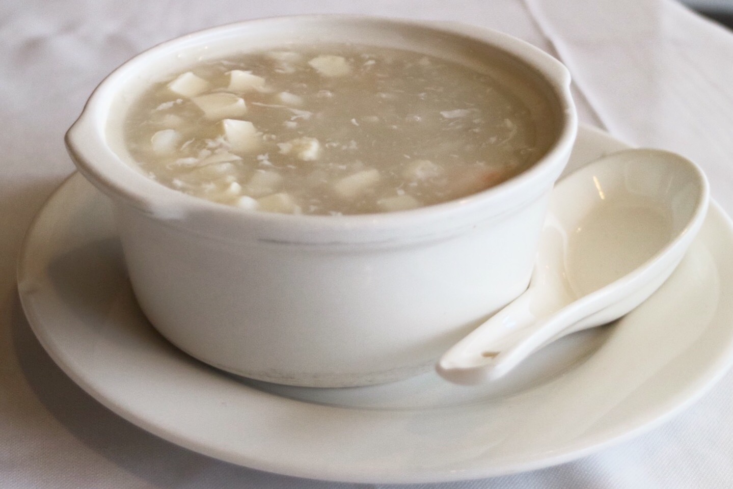 "Seafood and Tofu Soup"
