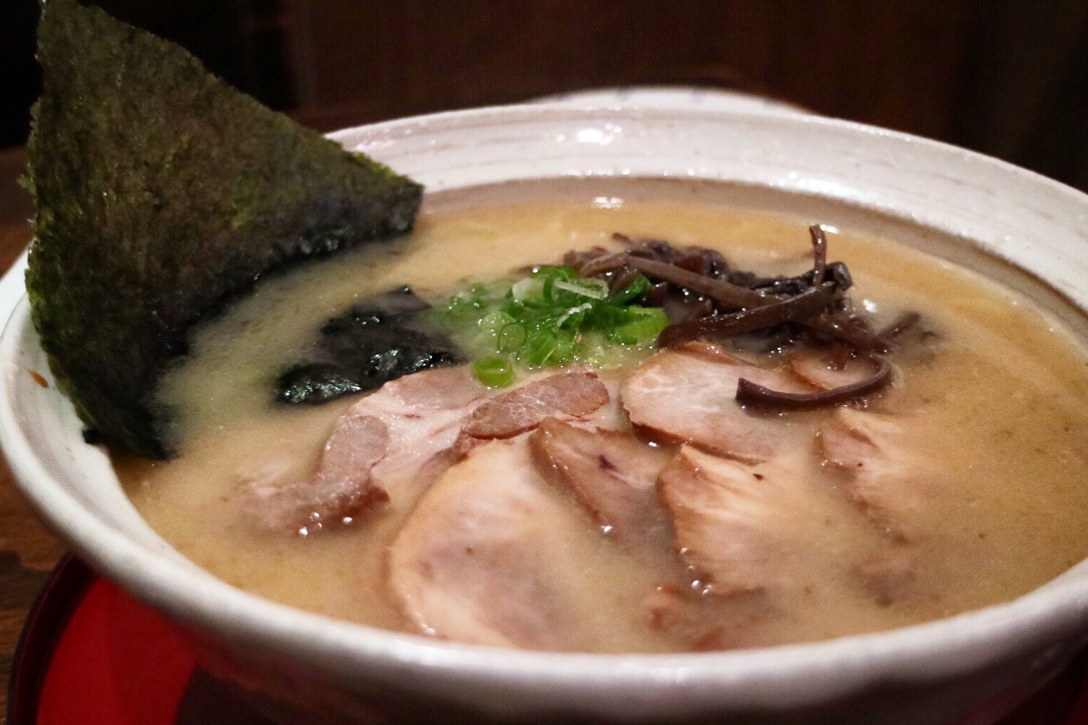 shio ramen with extra bbq pork