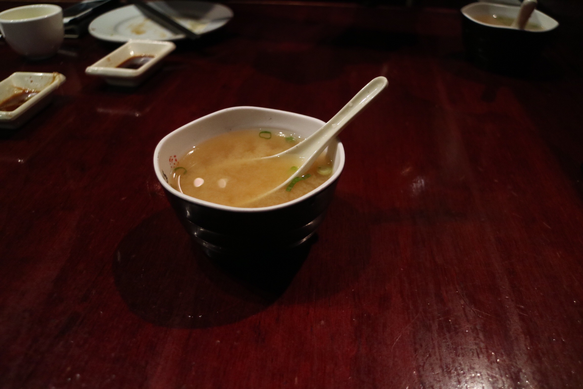 miso soup @ Sushi Loku