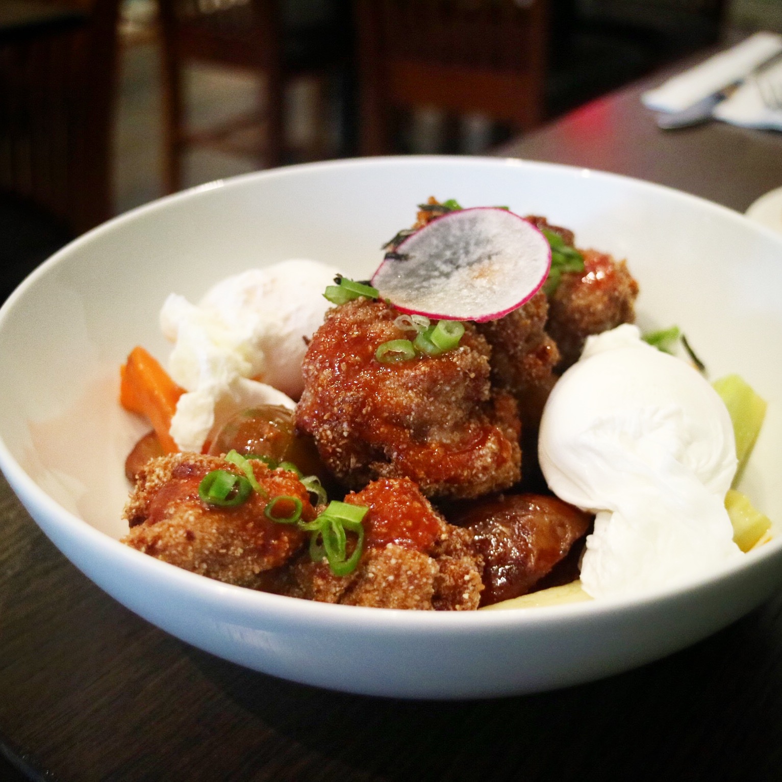 Chicken Karaage Hash