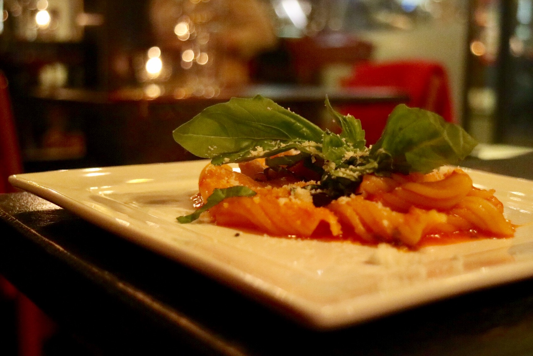 Garganelli with Tomato Sauce @ Yaletown L'antipasto