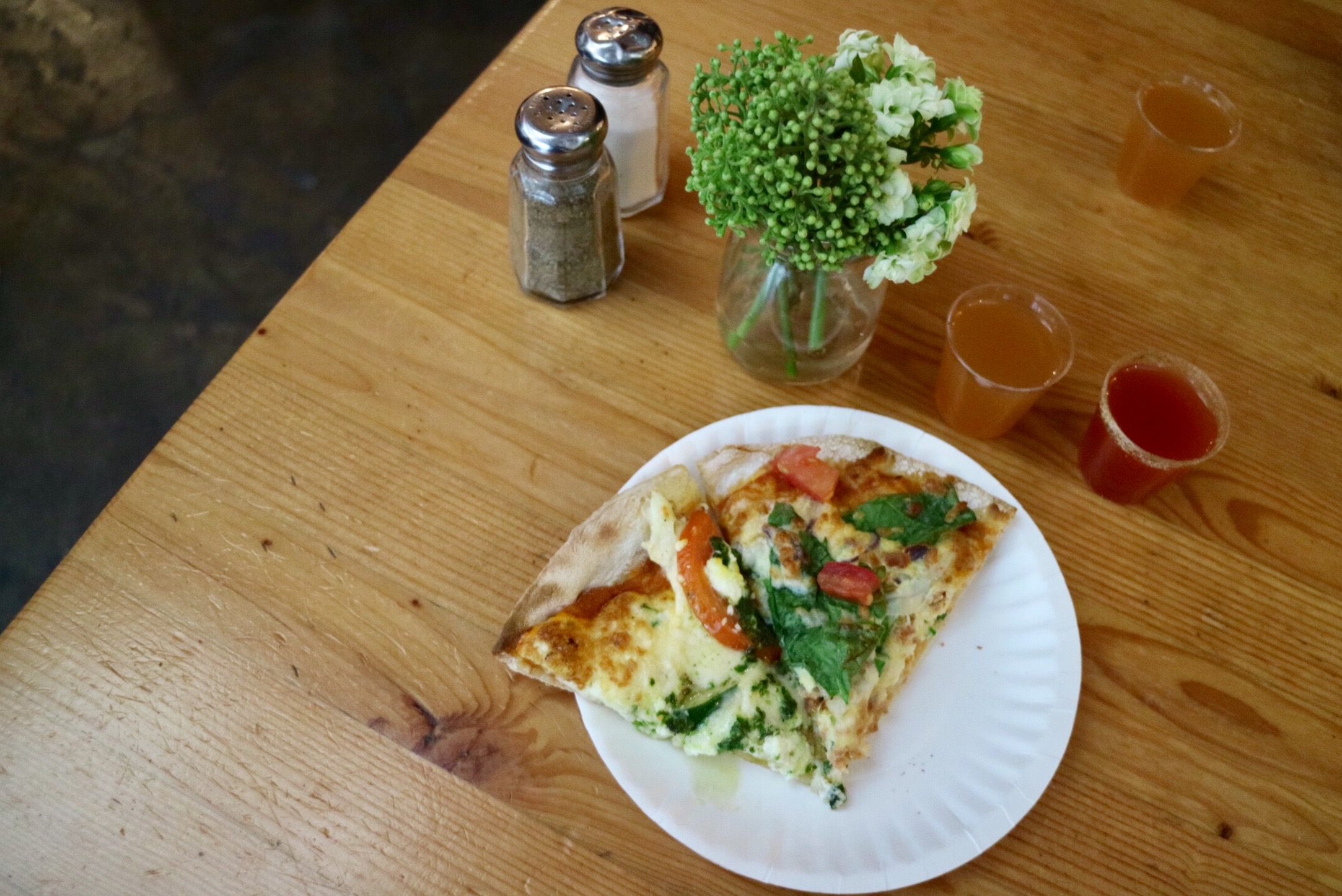 Brunch Pizza @ Rocky Mountain Flatbread