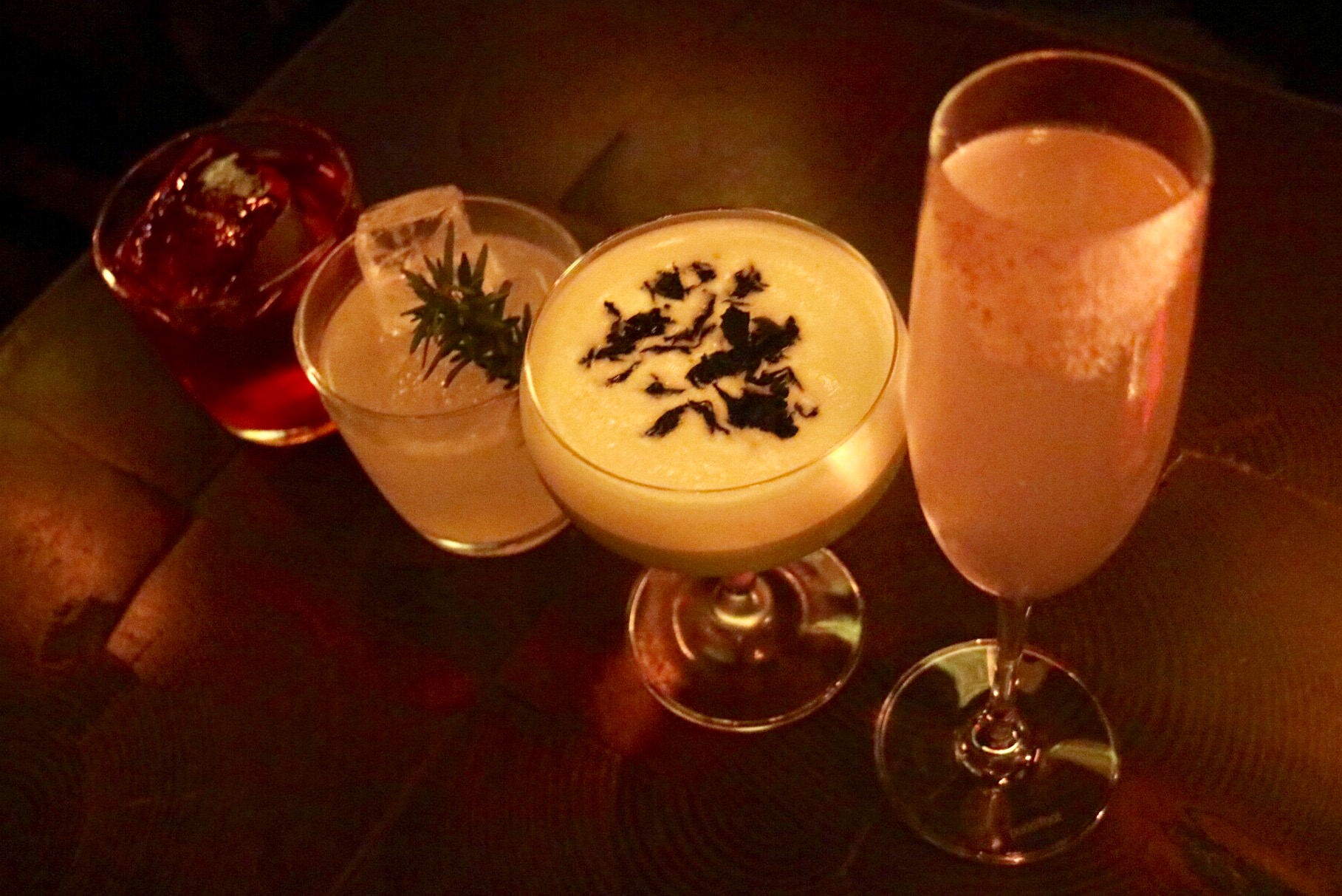 Cocktails at The Keefer Bar