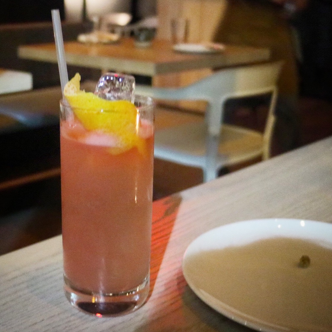 “Gin Grapefruit Mule”