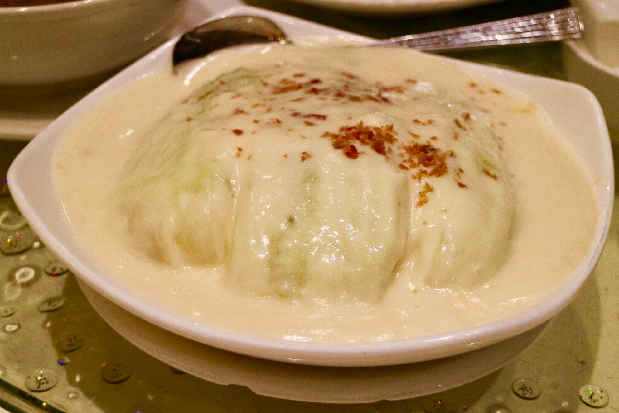 Creamy Cabbage Tien Tsin Style