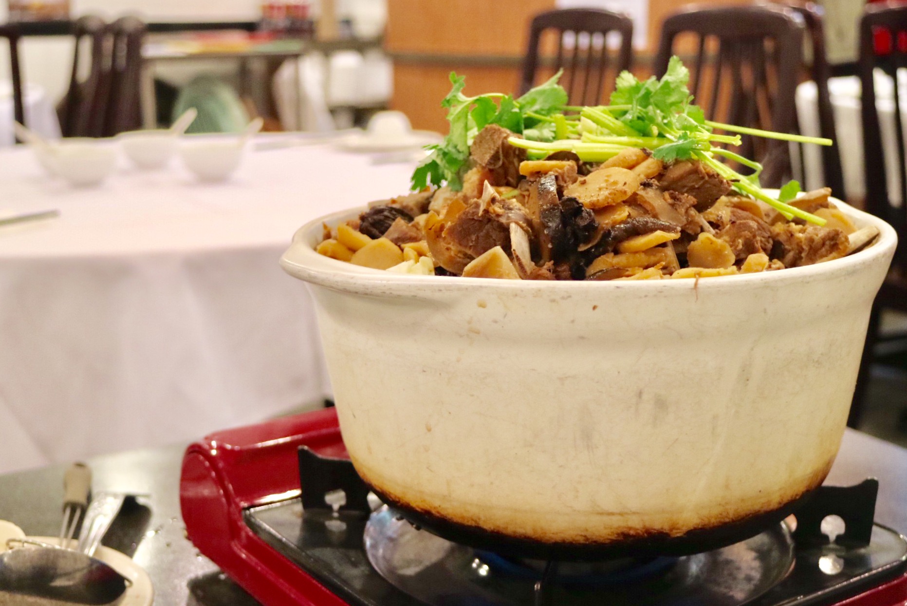 Lamb Brisket and Bean Curd Sheet Hot Pot