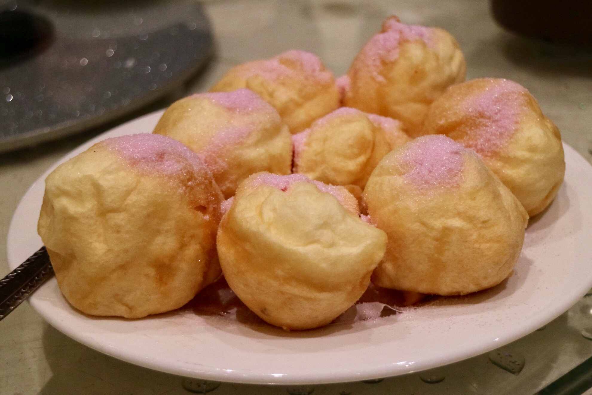 Fried Sweet Dumpling with Red Bean Filling