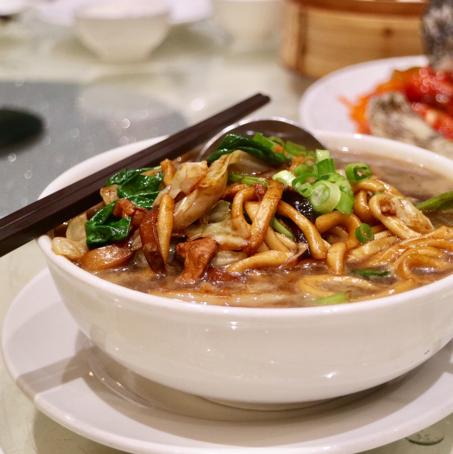 Stewed Chicken Noodle Soup