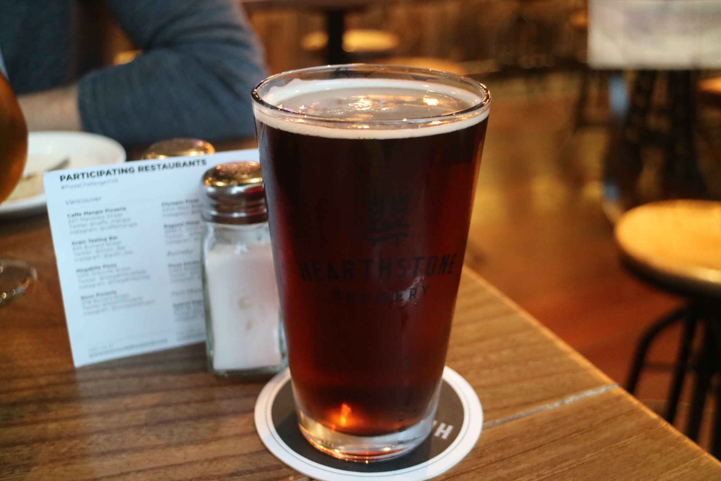 Chocolate Milk Stout @ Hearthstone Brewery