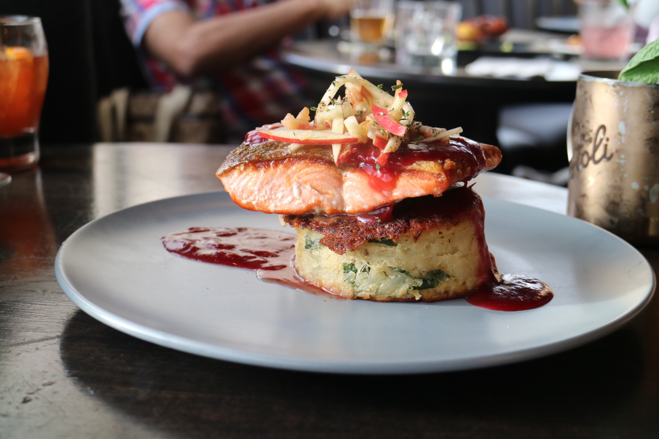 Pan Seared Coho Salmon