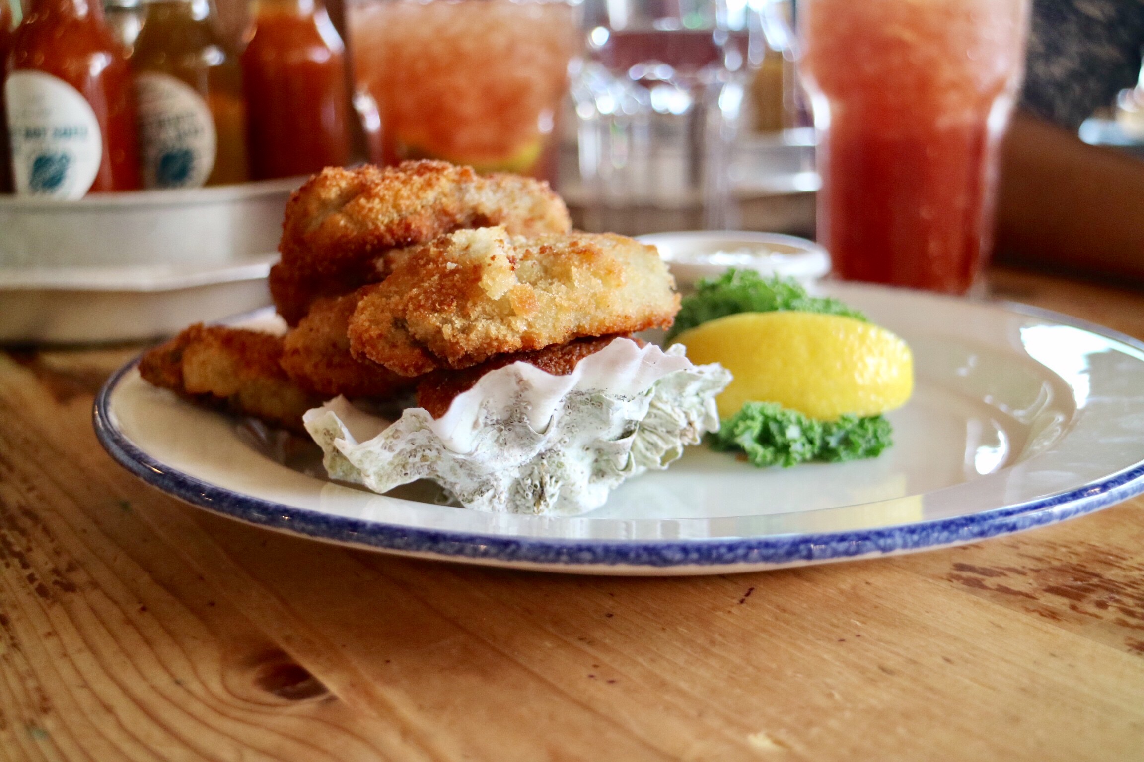Pan Fried Oysters
