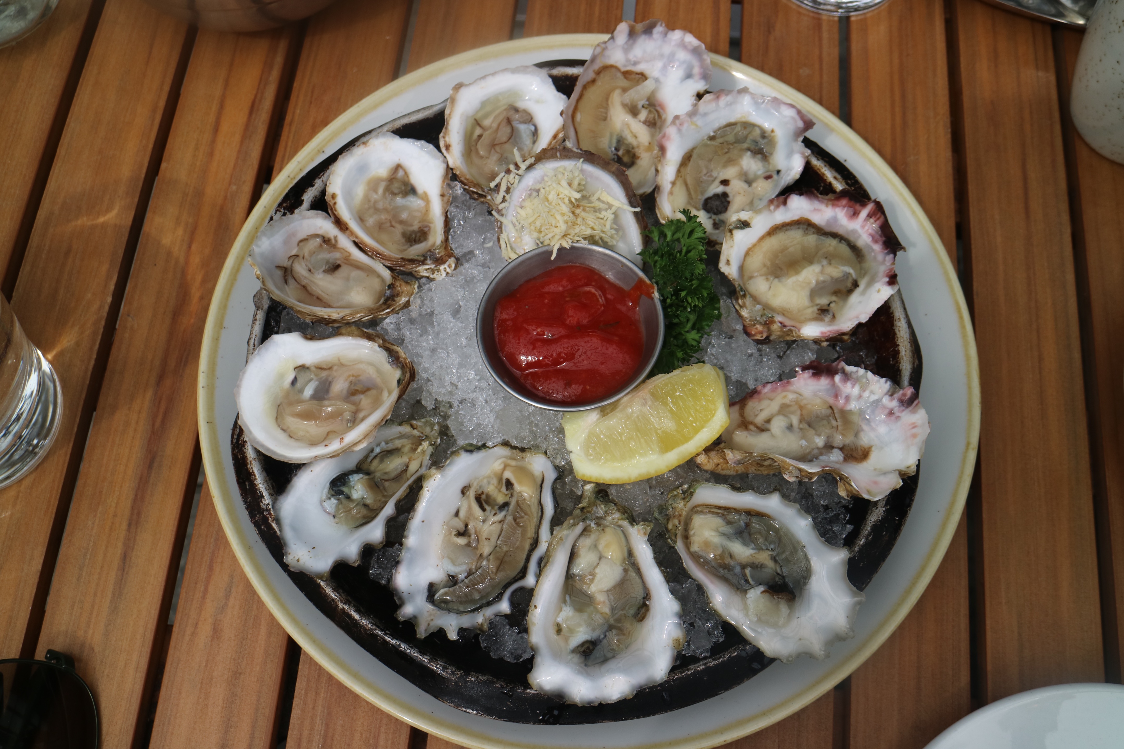 oyster platter @ WildTale