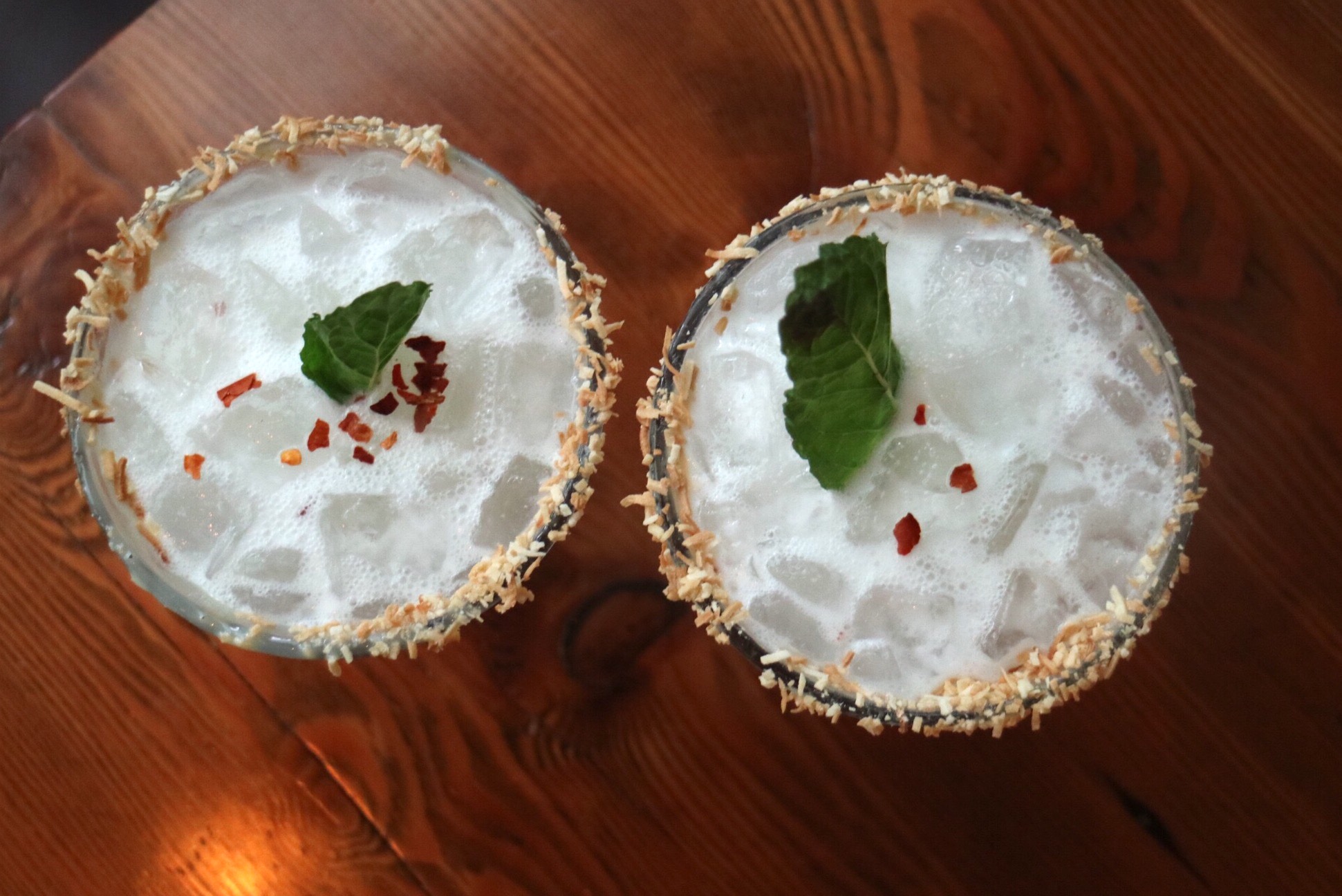 Coconut Spice Margarita @ Patron Tacos & Cantina