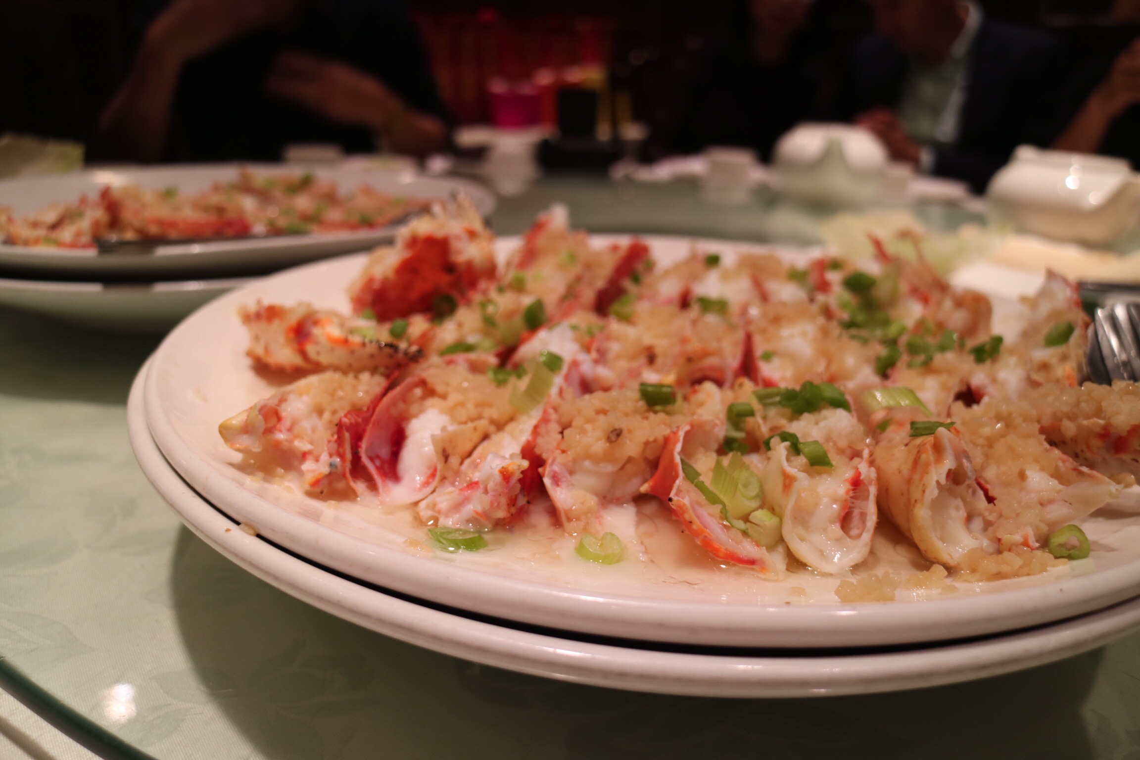 Steamed Alaskan King Crab Legs