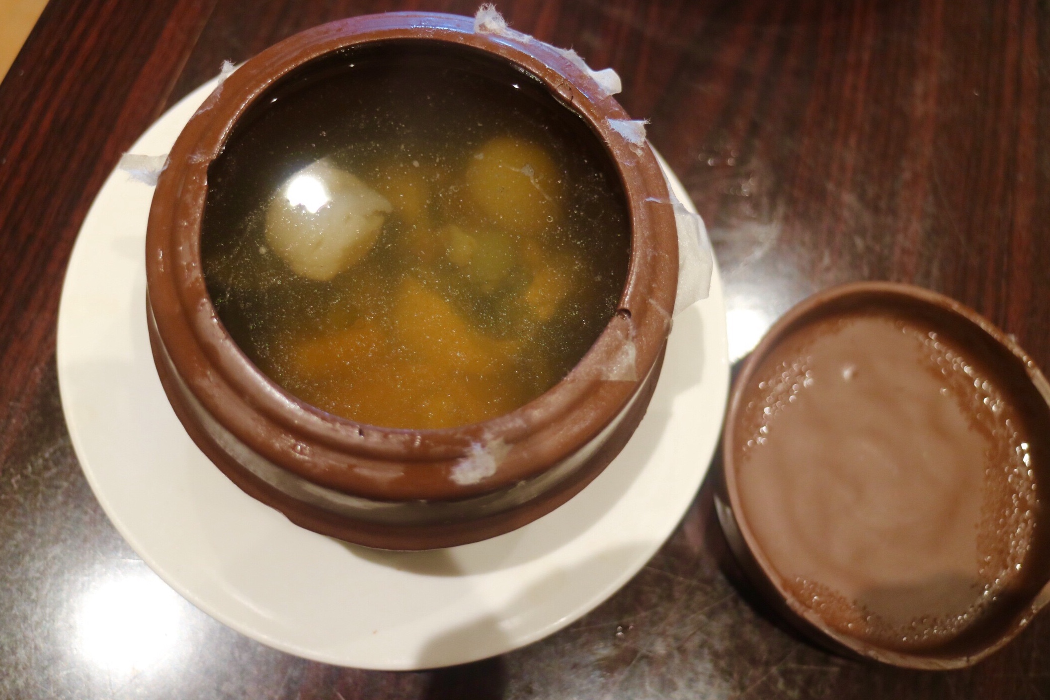 ginseng and silkie chicken soup