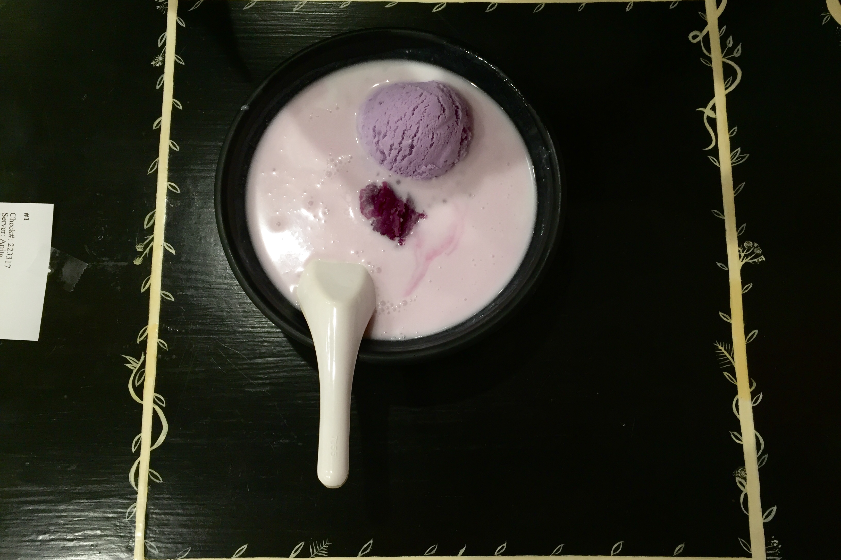 Taro Dessert Set