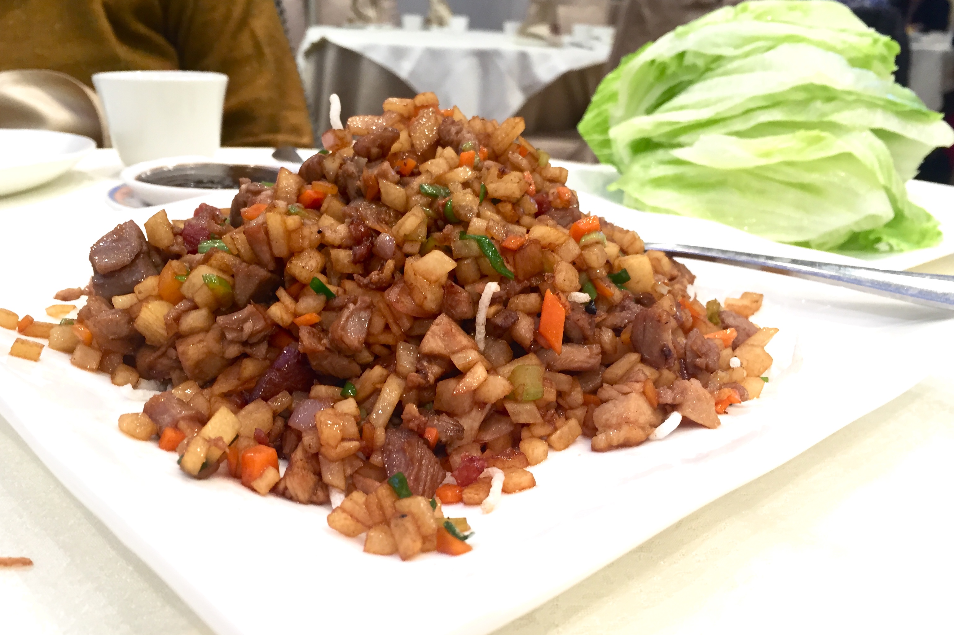 Peking Duck - Lettuce Wrap
