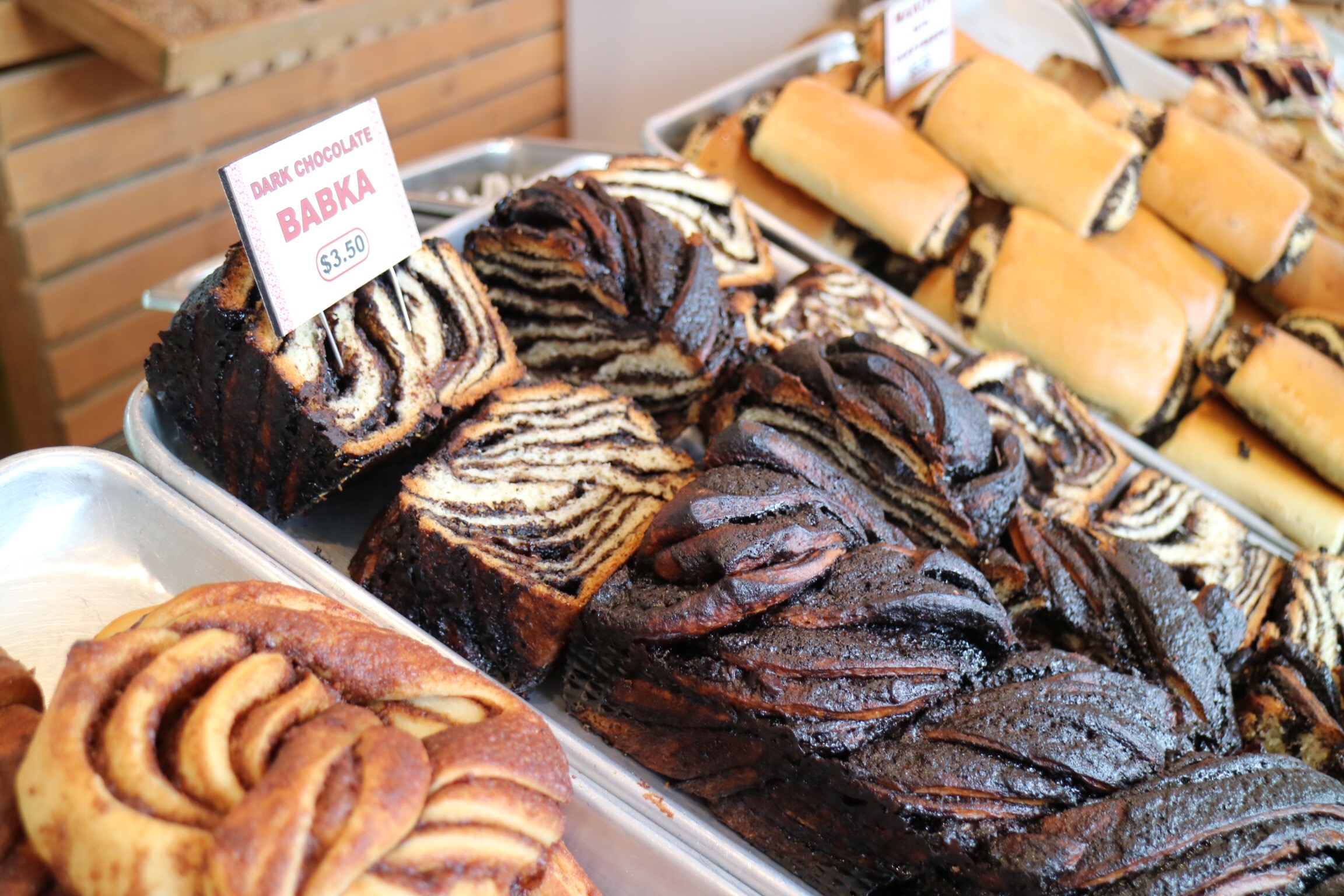dark chocolate babka