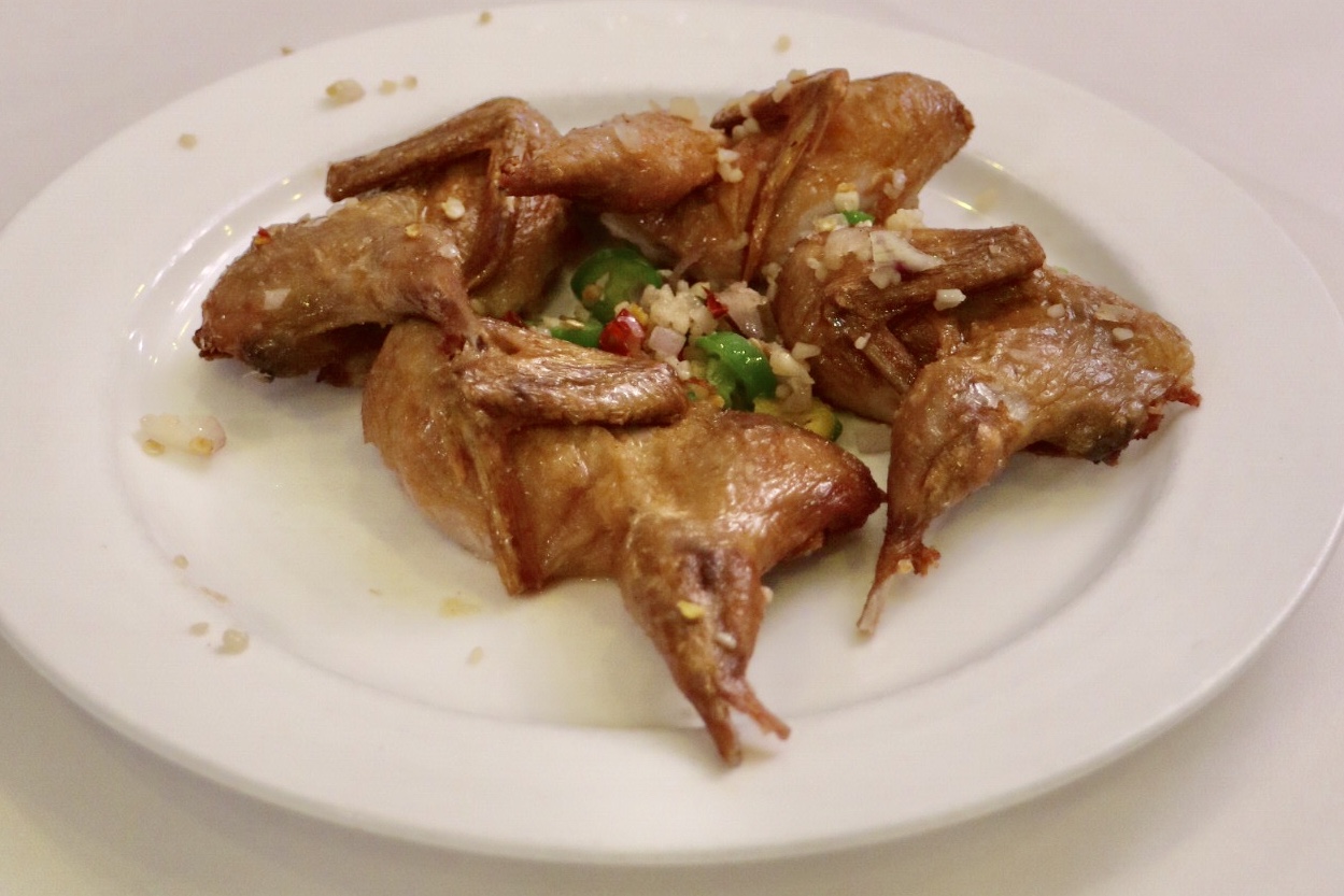 Quail with Salt and Pepper