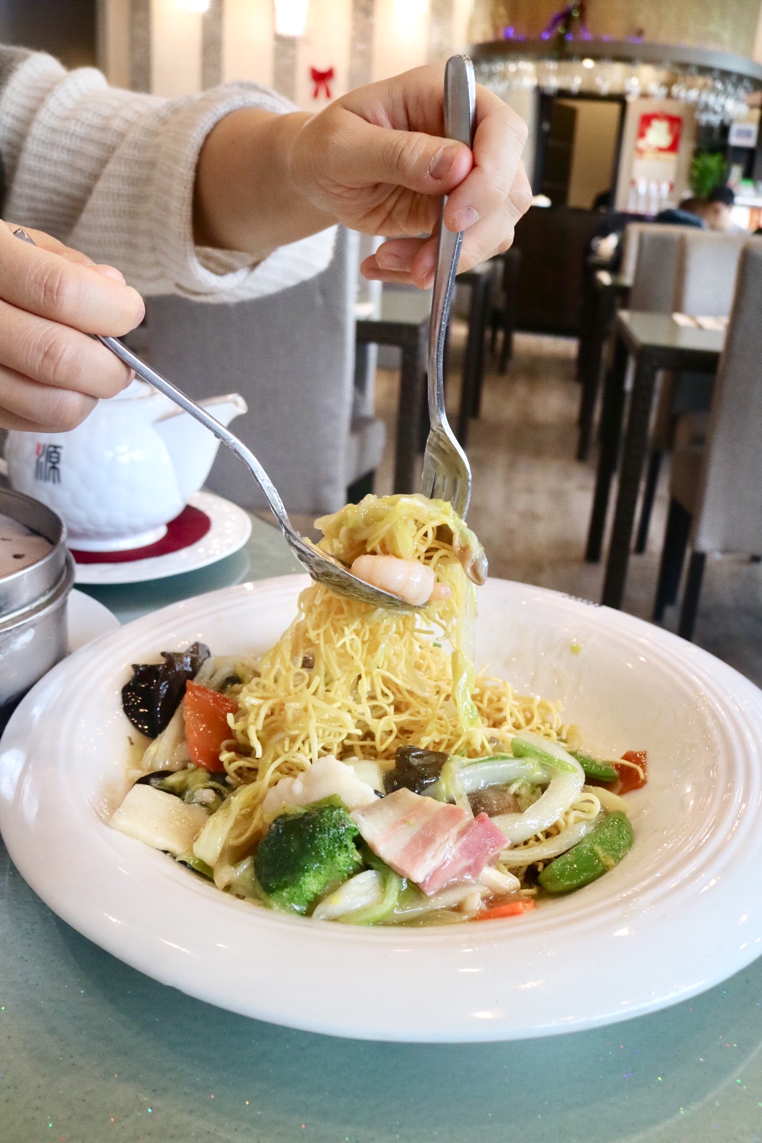 Pan Fried Crispy Noodles