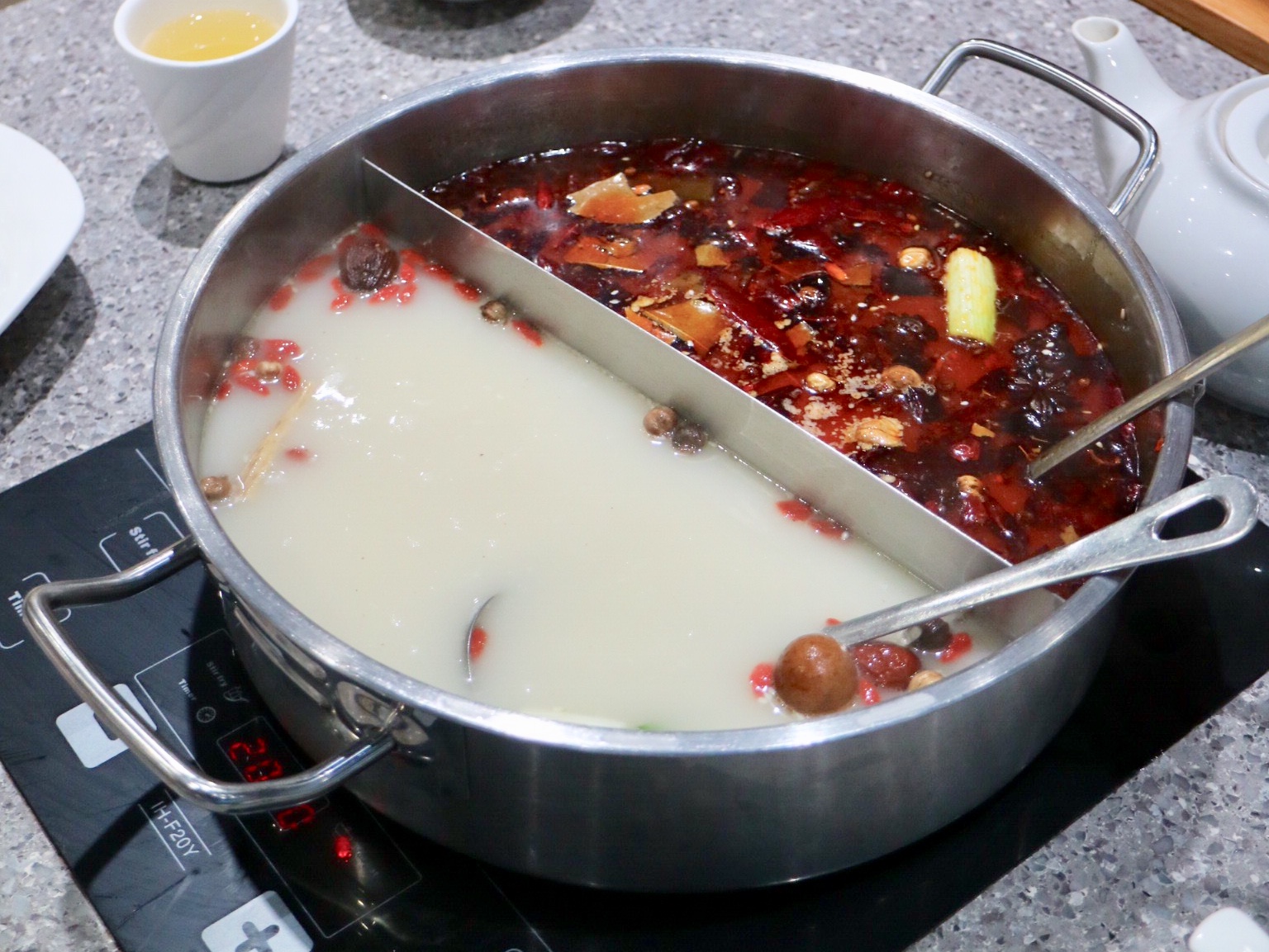 Mongolian Lamb Split Hot Pot with Spicy Option — easypeasyjapanesey
