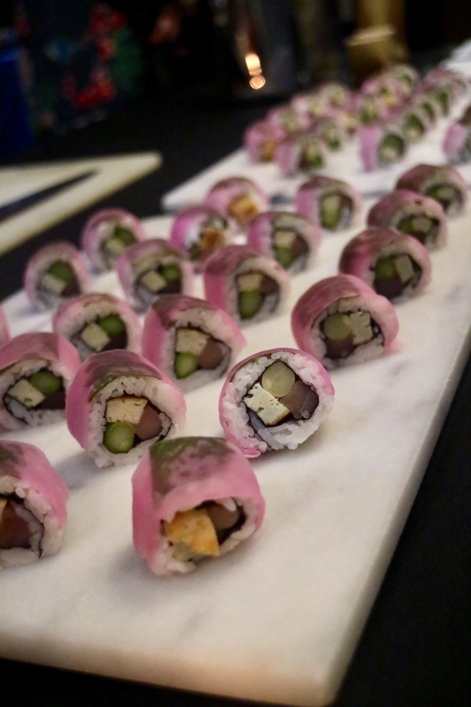 Pink Flower Roll