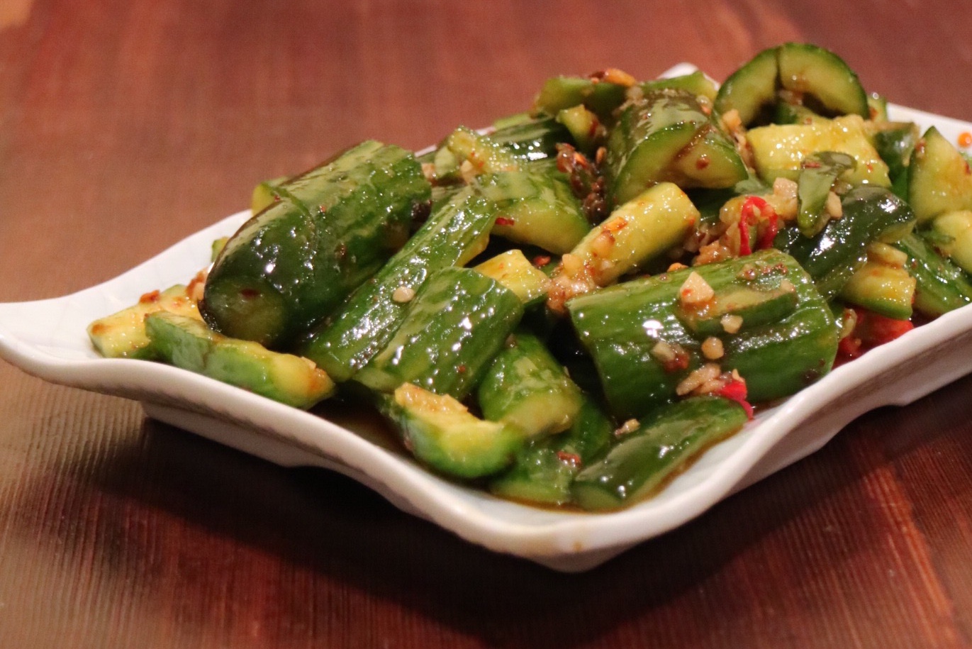 Sichuan Cucumber Salad