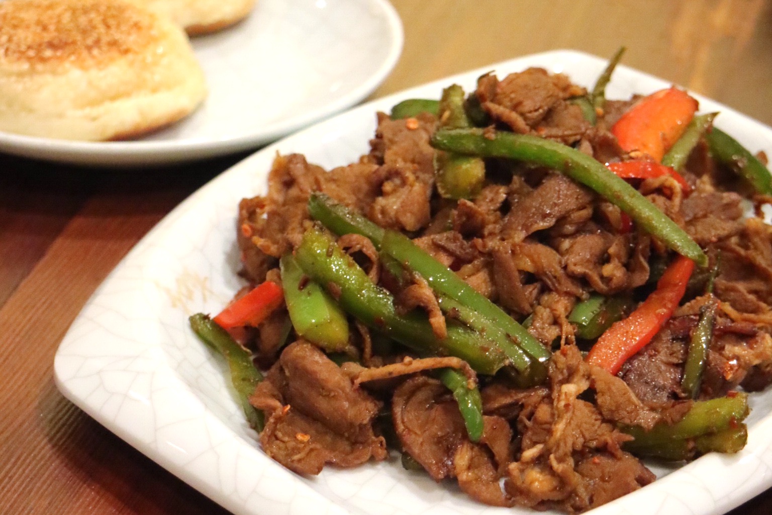 Xinjiang Cumin Lamb with Sesame Flatbread