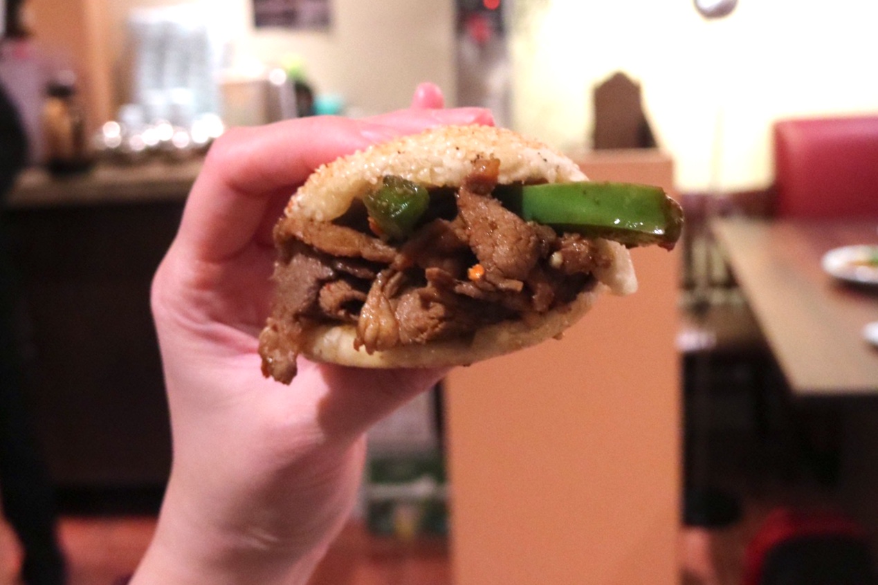 Xinjiang Cumin Lamb with Sesame Flatbread