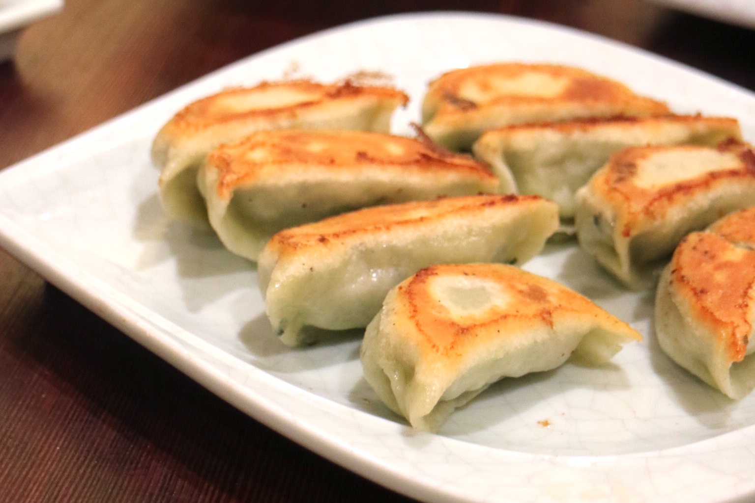 Pan Fried Vegetable Dumplings