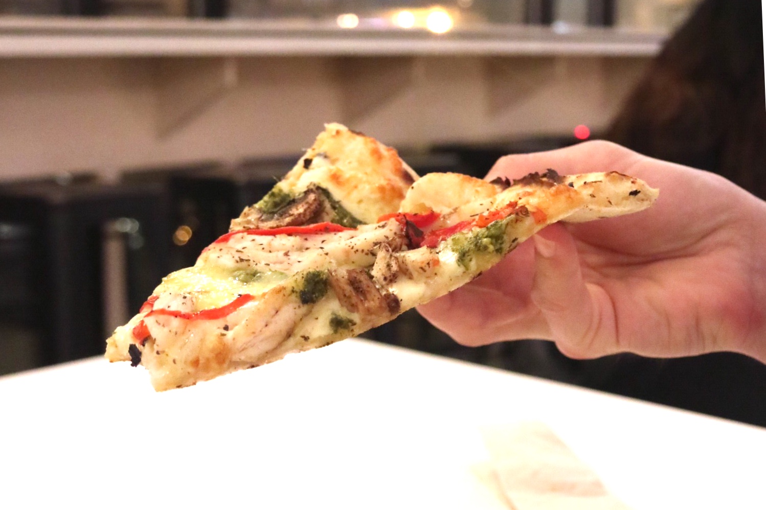 Chicken Pesto Pizza