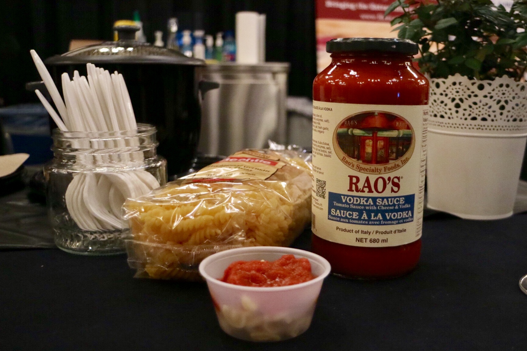 Rao's Vodka Sauce on pasta.