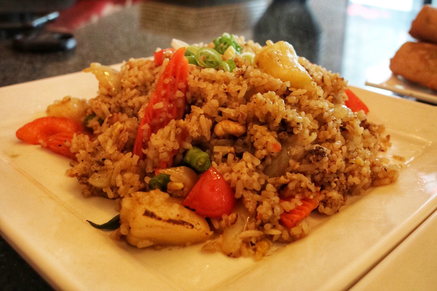 Pineapple Fried Rice with Chicken