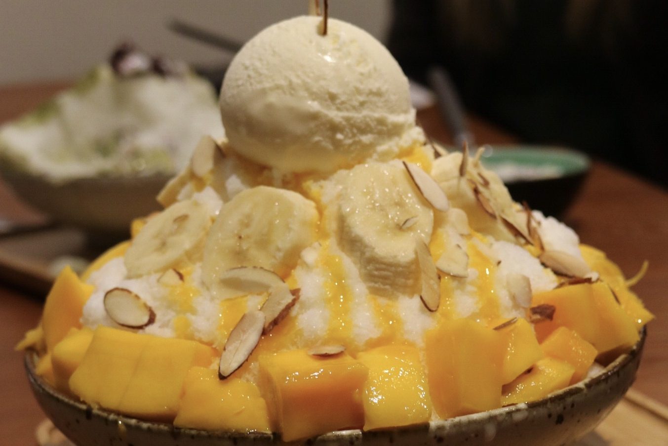 Mango Banana Bingsu