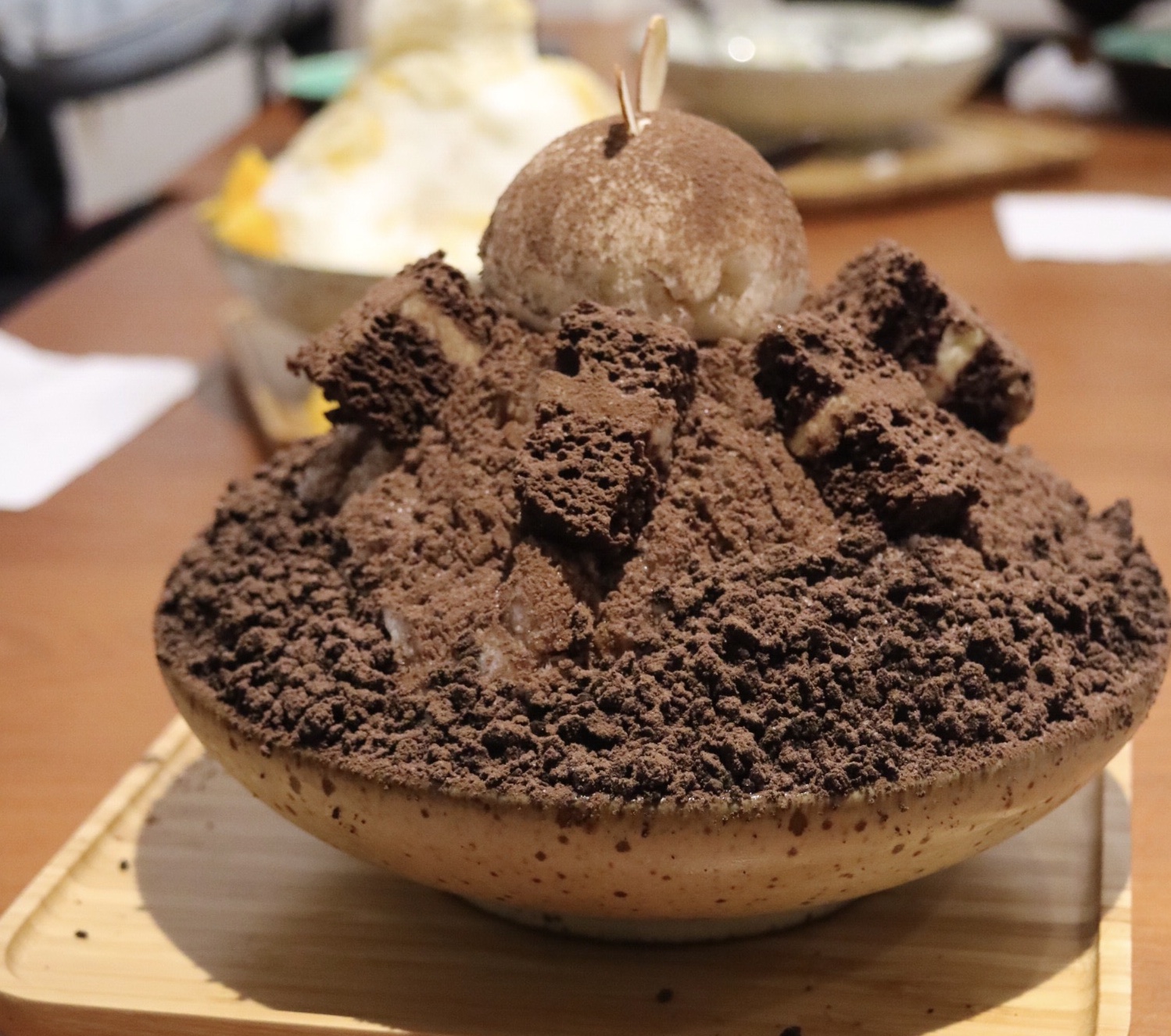 Chocolate Brownie Bingsu