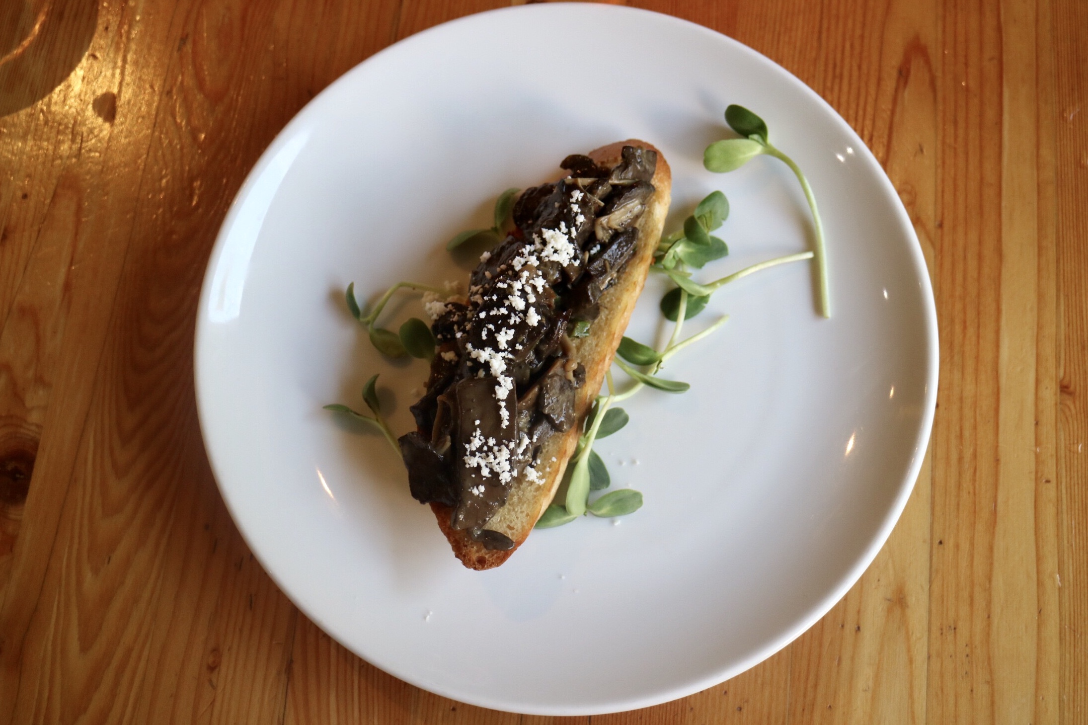 Wild Mushroom Bruschetta