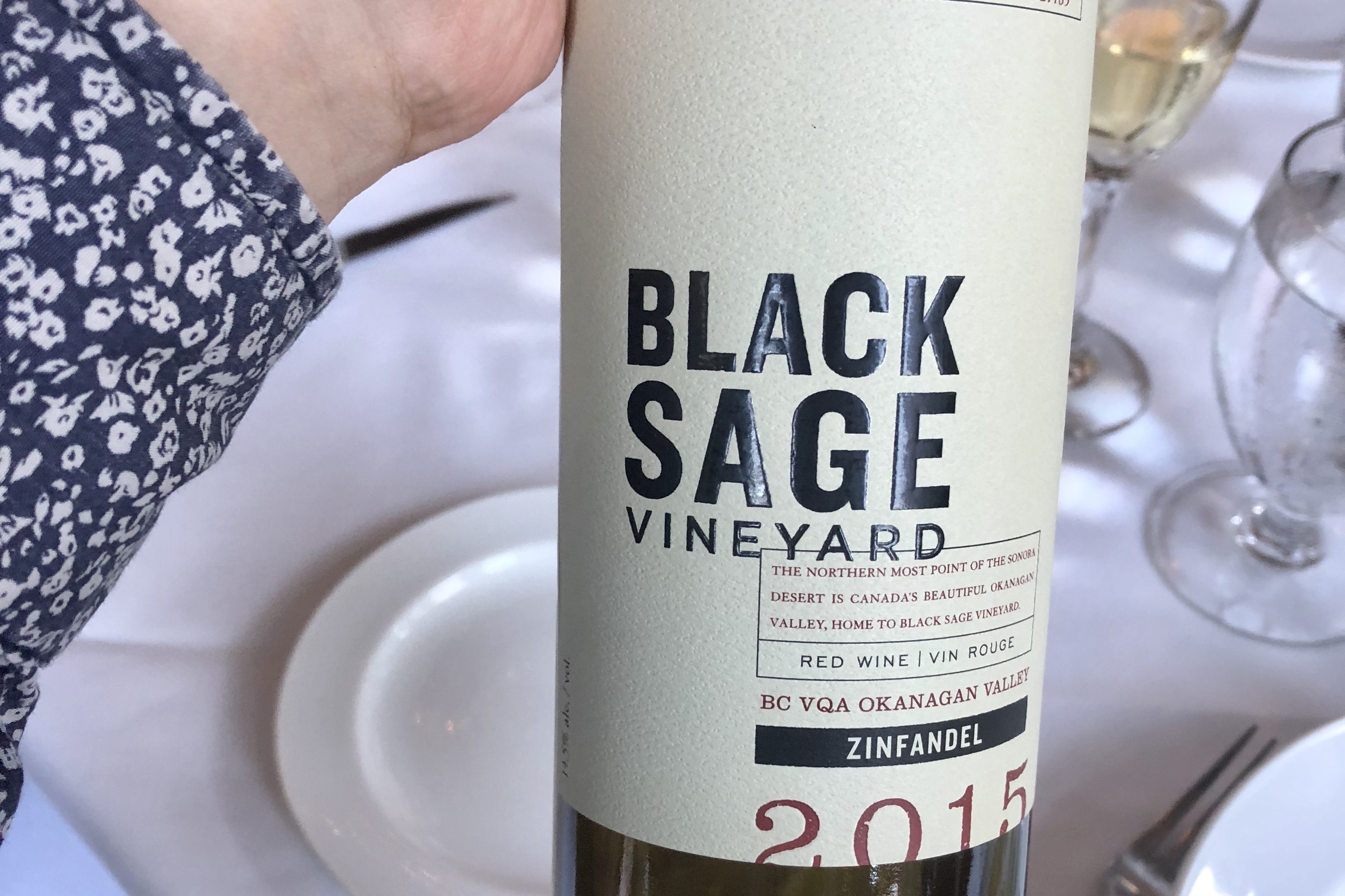 Black Sage Zinfandel