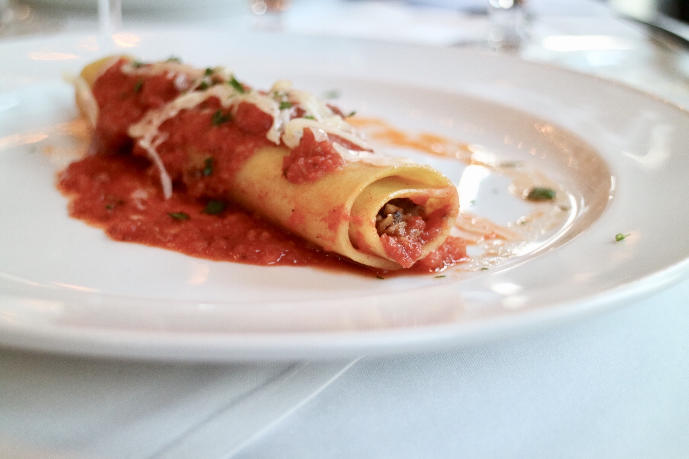 Fennel Sausage Cannelloni
