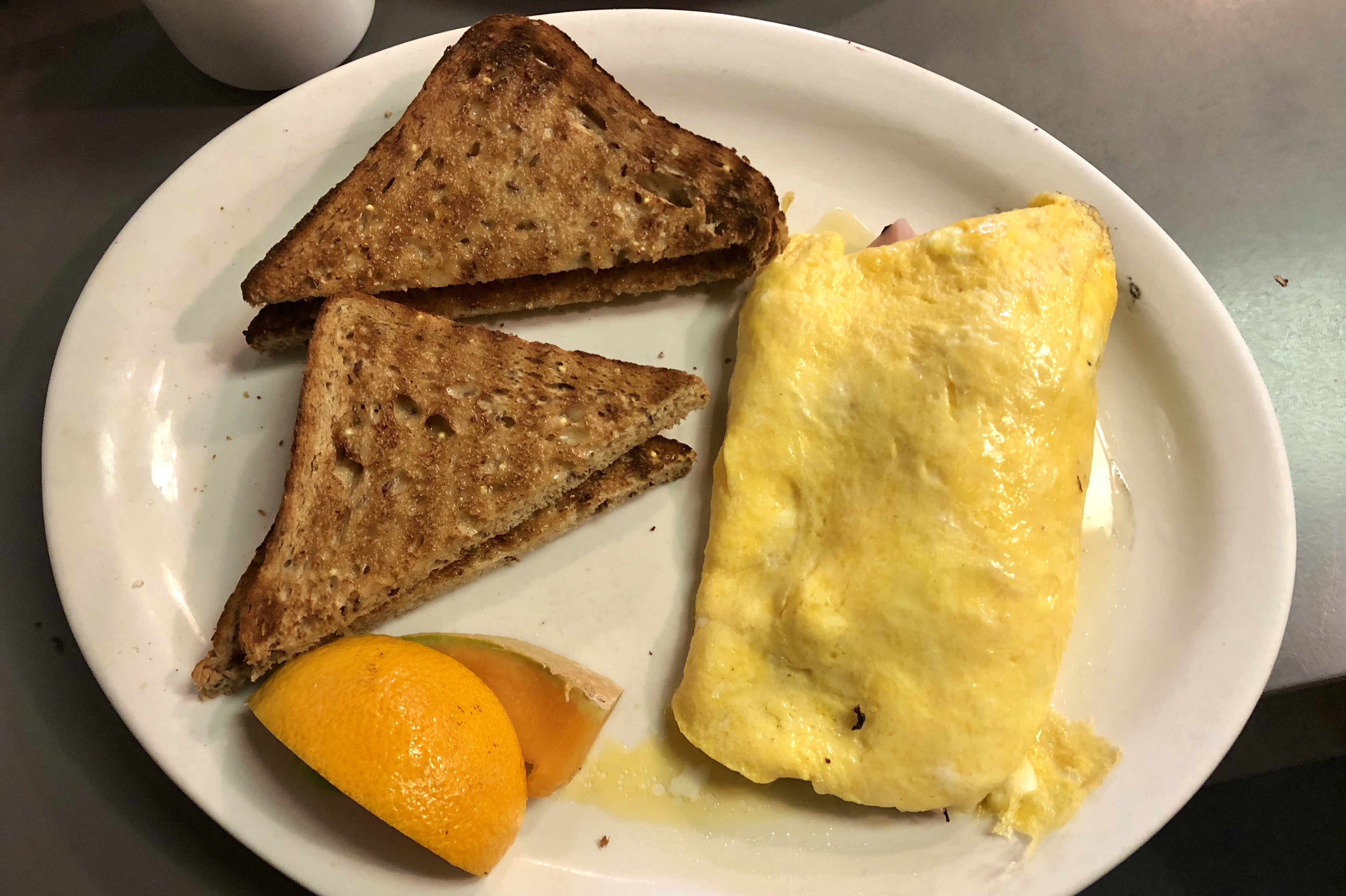3-Egg Omelette with Ham & Cheese