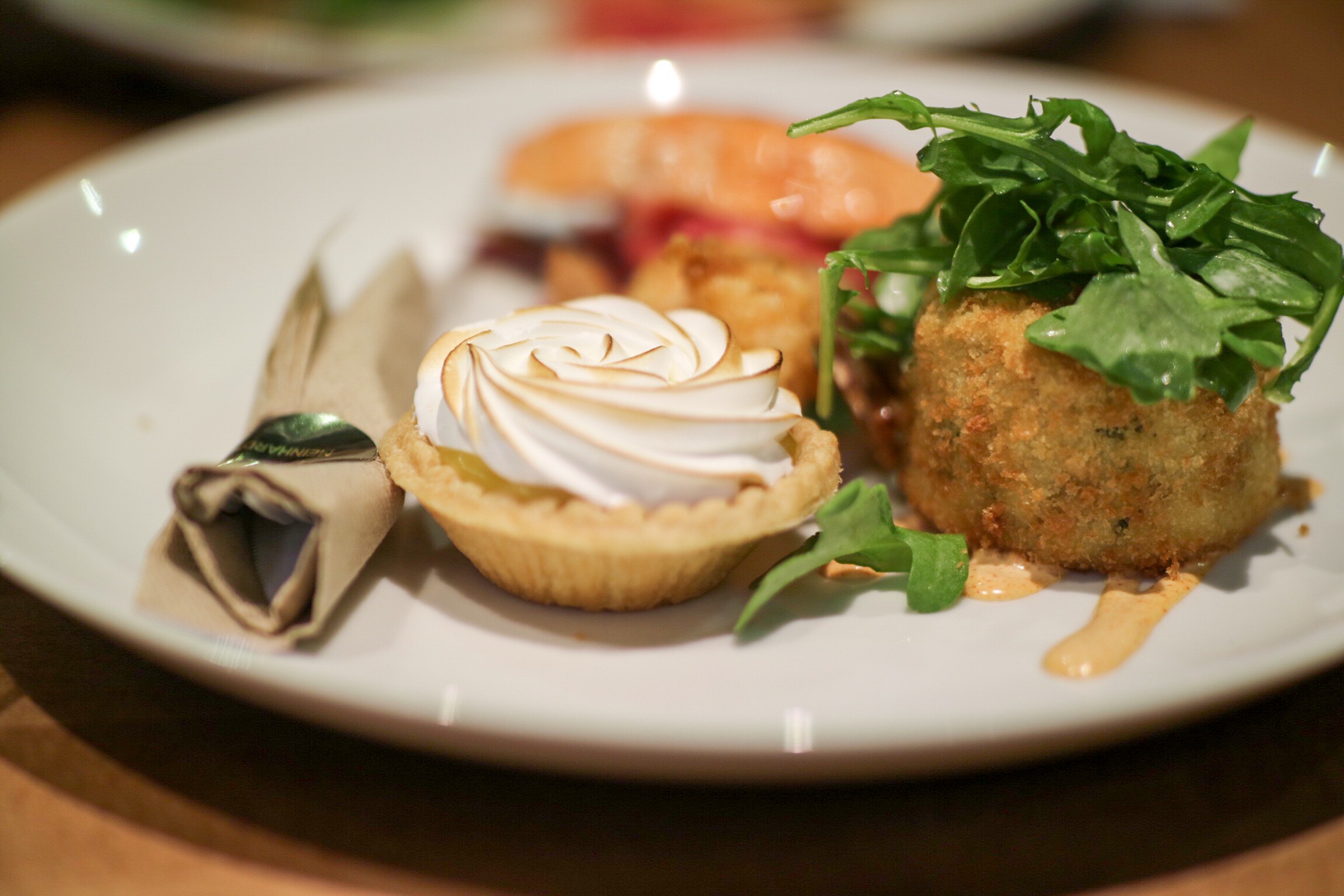 meringue tart at Meinhardt Fine Foods